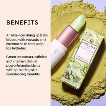 Winky Lux Matcha Lip Balm - Natural Hydration for Lips