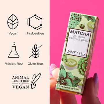 Winky Lux Matcha Lip Balm - Natural Hydration for Lips