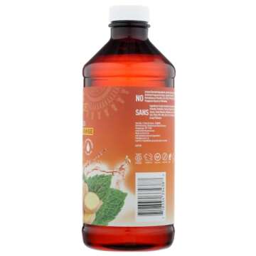 Desert Essence Prebiotic Plant-Based Brushing Rinse Gingermint 15.8 fl oz Alcohol Free, No SLS, Gluten-Free, Vegan, Cruelty Free, Prebiotic, Plant-Based, Healthy Oral Microbiome, Eliminate Bad Breath