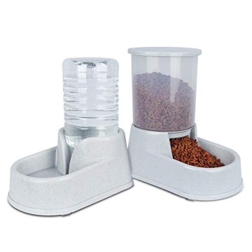 Automatic Pet Feeder and Waterer - 2.5L Capacity Set