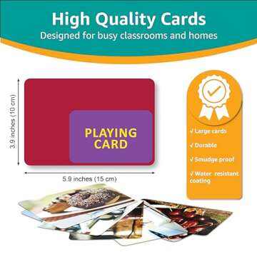 Language Flash Cards Set: Feelings and Emotions, Prepositions, Verbs, Categories & Go Togethers | Vocabulary Builder | Speech Therapy Materials | Autism Learning Materials | ESL Teaching Materials