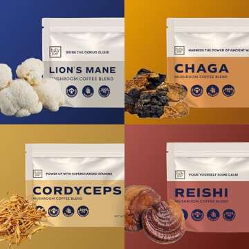 Fully Joe Mushroom Coffee Gift Set for Wellness Lovers