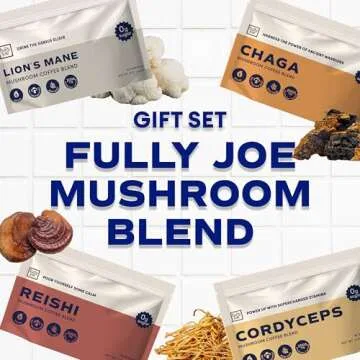 Fully Joe Mushroom Coffee Gift Set for Wellness Lovers