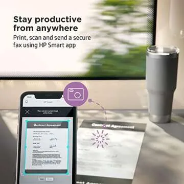 HP Laserjet MFP M234sdw Wireless Monochrome All-in-One Printer with Built-in Ethernet & Fast 2-Sided Printing, Instant Ink Ready (6GX01F) (Renewed)