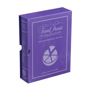 WS Game Company Trivial Pursuit Vintage Bookshelf Edition
