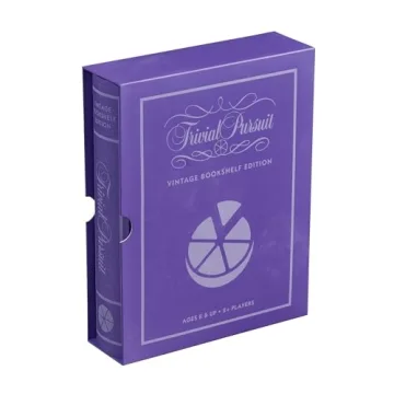WS Game Company Trivial Pursuit Vintage Bookshelf Edition