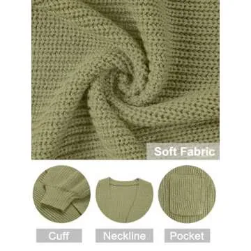 MEROKEETY Oversized Chunky Cardigan for Women