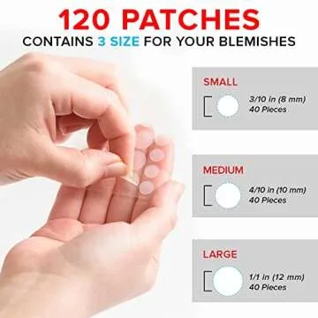 Acne Pimple Patches with Tea Tree Oil - 120 Pack