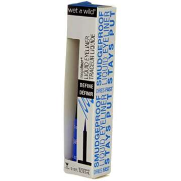 High-Def Liquid Eyeliner - Voltage Blue for Bold Eyes