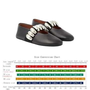 Stylish Rhinestone Ballet Flats for Women - Comfort & Elegance