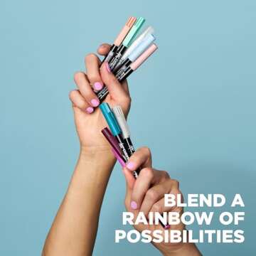 SAKURA Koi Brush Pens - 48 Assorted Colors for Artists