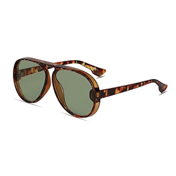 Freckles Mark Retro Aviator Sunglasses - Stylish Aviators for All