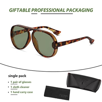 Trendy Retro Aviator Sunglasses for Men and Women