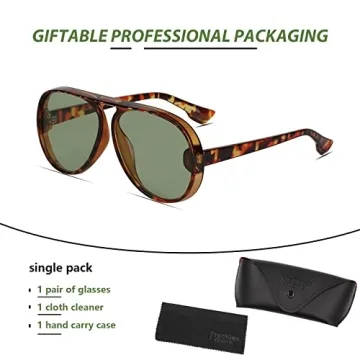 Trendy Retro Aviator Sunglasses for Men and Women