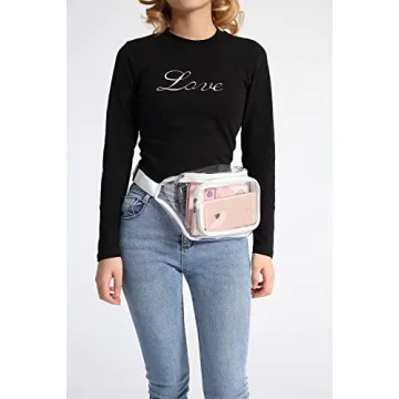 Veckle Clear Fanny Pack for Concerts & Events - Stylish and Durable