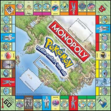 MONOPOLY: Pokemon Kanto Edition