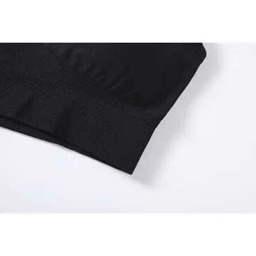 TOMTIGER Sports Bra for Women - High Impact Racerback