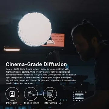 Aputure Light Dome II Softbox for Exceptional Lighting