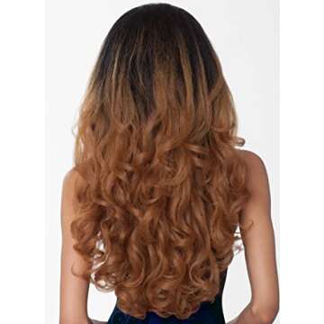 Outre Synthetic Hair Half Wig Quick Weave Stunna – Stylish & Heat Safe