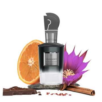 MIND GAMES Double Attack - Luxury Perfume with Notes of Pimento Oil, Cinnamon Madagascar & Vetiver Bourbon - Elegant Extrait de Parfum for Women & Men - Woody & Edible Perfume - 100 mL/3.4 oz