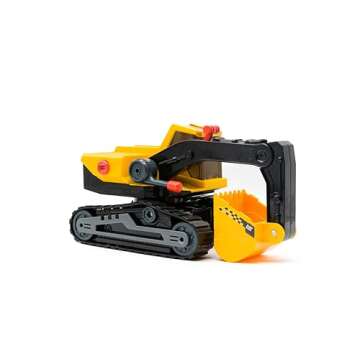 CAT Construction Toys, Construction 11.5" Power Haulers 2.0 Excavator, Lights and Sounds, Ages 3 and up