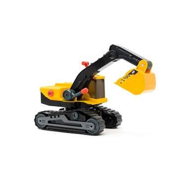 CAT Construction Toys, Construction 11.5" Power Haulers 2.0 Excavator, Lights and Sounds, Ages 3 and up