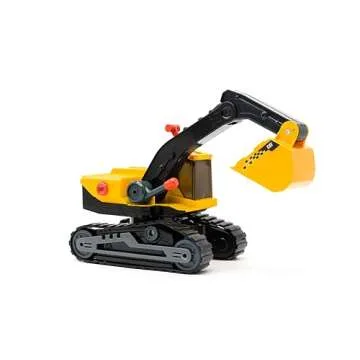 CAT Construction Toys, Construction 11.5" Power Haulers 2.0 Excavator, Lights and Sounds, Ages 3 and up