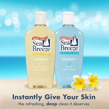 Sea Breeze Sea Breeze Fresh-Clean Astringent Sensitive Skin, 10 oz (Pack of 3)