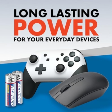 ACDelco 100-Count AA Batteries with 10-Year Shelf Life