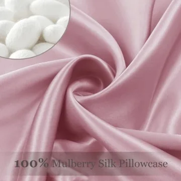 Adubor Silk Pillowcase 100% Mulberry for Hair and Skin Health