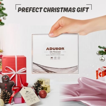 Adubor Silk Pillowcase 100% Mulberry for Hair and Skin Health