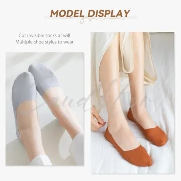 Caudblor Thin No Show Socks for Ultimate Comfort