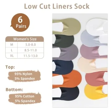 Caudblor Thin No Show Socks for Ultimate Comfort