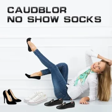 Caudblor Thin No Show Socks for Ultimate Comfort