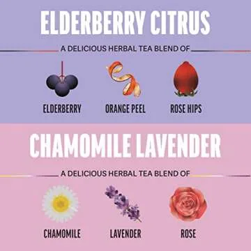 Zest High Caffeine Energy Herbal Tea - Variety Sampler Pack
