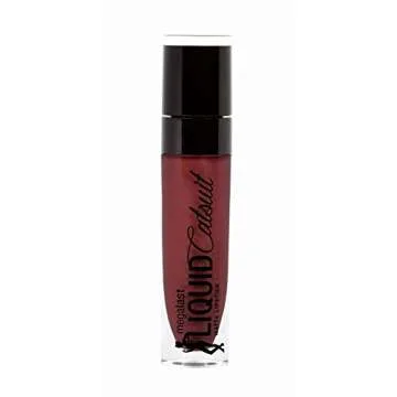 wet n wild Megalast Catsuit Matte Liquid Lipstick, Red Give Me Mocha | Lip Color Makeup | Moisturizing | Creamy | Smudge Proof