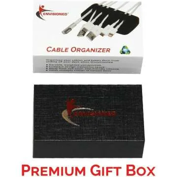 Top Eco-Friendly Cable Organizer - Compact Design