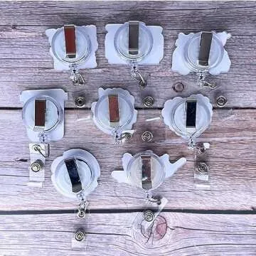 Funny Nurse Badge Reel Set for Healthcare Professionals