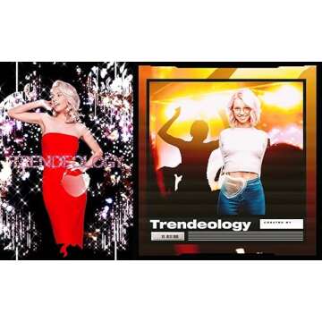 Trendeology Cute Heart Shape Girls Womens Vegan Leather Small Handle Satchel Crossbody Purse Clear