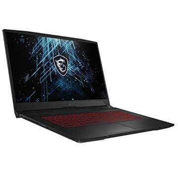 MSI Katana GF76 17 Gaming Laptop 17.3” FHD IPS 144Hz Display 11th Gen Intel 8-Core i7-11800H 16GB RAM 512GB SSD GeForce RTX 3050 Ti 4GB Backlit USB-C Nahimic Win10 Black + HDMI Cable