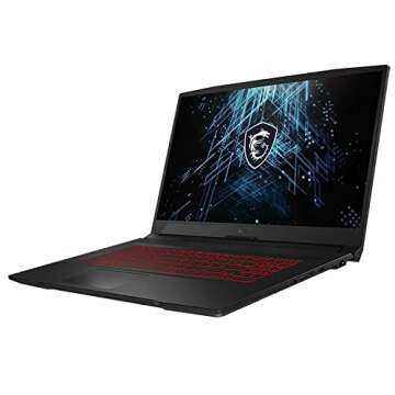 MSI Katana GF76 17 Gaming Laptop 17.3” FHD IPS 144Hz Display 11th Gen Intel 8-Core i7-11800H 16GB RAM 512GB SSD GeForce RTX 3050 Ti 4GB Backlit USB-C Nahimic Win10 Black + HDMI Cable