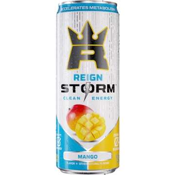 REIGN Storm Mango Energy Drink for Fitness and Wellness