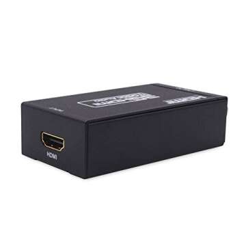 HDMI to SDI Converter Adapter HDMI SDI Adapter SDI/HD-SDI/3G-SDI Adapter Support 1080P for Camera Home Theater