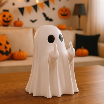 Halloween Ghost Figurine for Spooky Home Decor