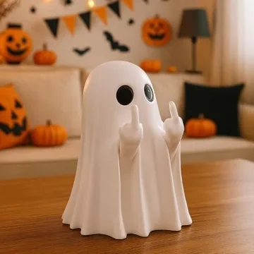 Halloween Ghost Figurine for Spooky Home Decor