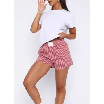 Stylish Women's Y2K Lounge Shorts for Summer Comfort