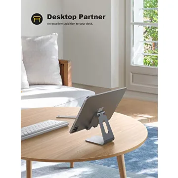 Lamicall Tablet Stand - Multi-Angle Holder for iPads and Tablets