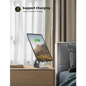 Lamicall Tablet Stand - Multi-Angle Holder for iPads and Tablets