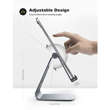 Lamicall Tablet Stand - Multi-Angle Holder for iPads and Tablets