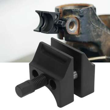 Car Suspension Strut Split Spreader Hub Steering Knuckle Spreader. Solid Steel Suspension Strut Spreader Tool, Universal Automotive Suspension Strut Split Spreader for Most Vehicle Brand and Model